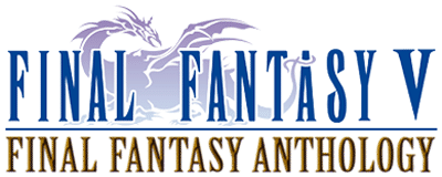Final Fantasy V logo for Playstation